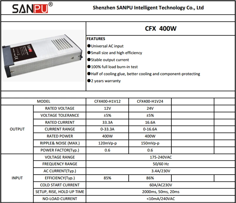 CFX400-1 2000ms