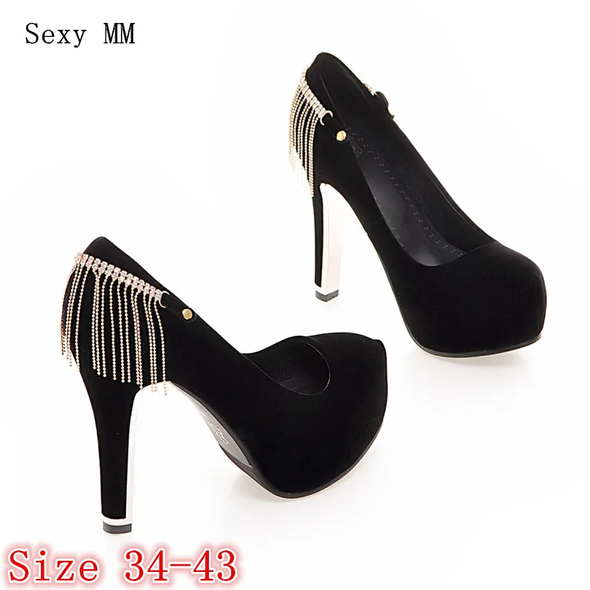 Women High Heel Shoes Platform Pumps Woman Thin High Heels Party