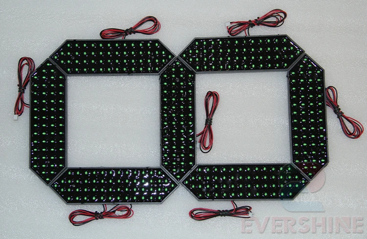 18 inch green color led oil price module 8000mcd High brightness special for gas station (8)