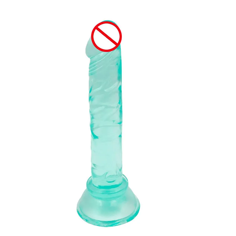 Sex Toys Massager Silicone Rubber Dildo Suction Cup Masturbator Massager Vagina Waterproof Adult Sex Toy Massage body (3)