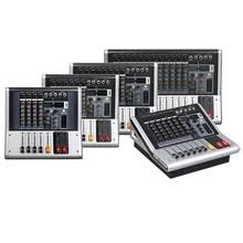 Микшерный пульт рекордер 48 V phantom power monitor AUX effect path 4-12 channel audio mixer USB поставляется с усилителем мощности KA