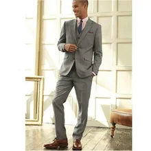 Индивидуальный заказ Для мужчин S Костюмы Свадебные Жених Для мужчин формальные Бизнес Костюмы Смокинги для женихов для Для мужчин из трех частей куртка+ Брюки для девочек+ жилет