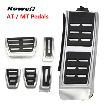 

KOWELL AT / MT Foot Rest Accelerator Fuel Brake Clutch Pedals Pads Plate For Audi Q5 A5 RS5 8T 8R A4 S4 B8 S4 RS4 09-15 A6 S6 C7