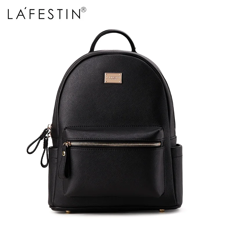  LAFESTIN Women Backpack Brand Genuine Leather Backpack Teenager Girls School Bag High Quality Backp - 32890640625