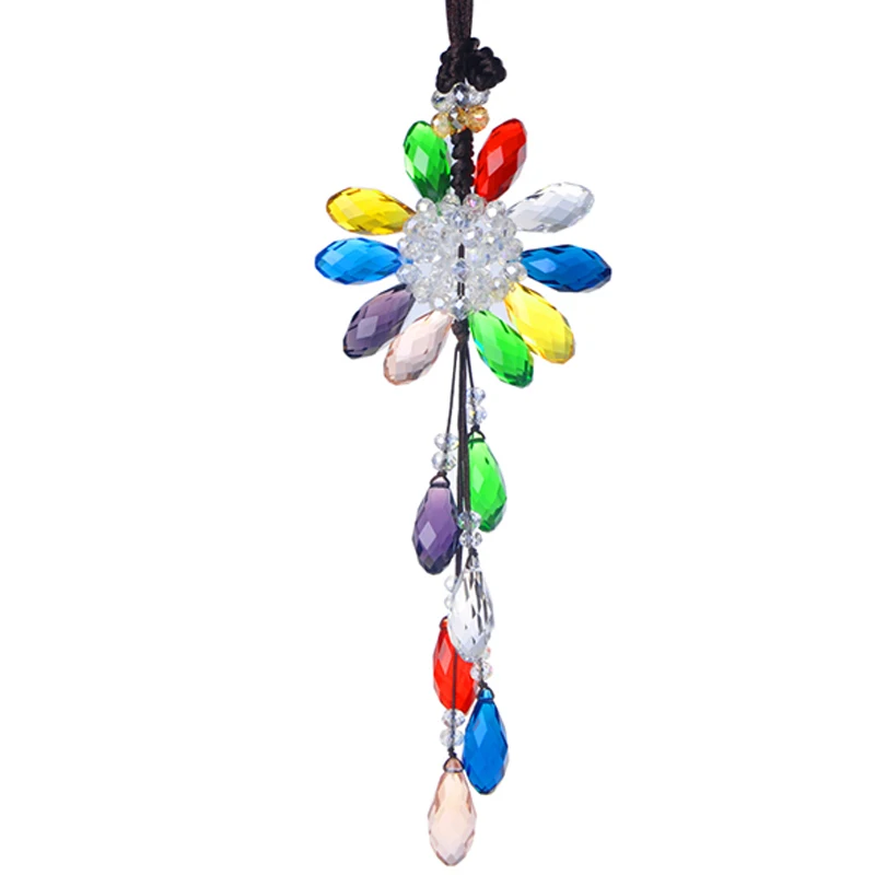 

Large Suncatcher Rainbow Maker Window Sun Catcher - Great for Feng Shui 100% Real Crystal Gift Car Decoration