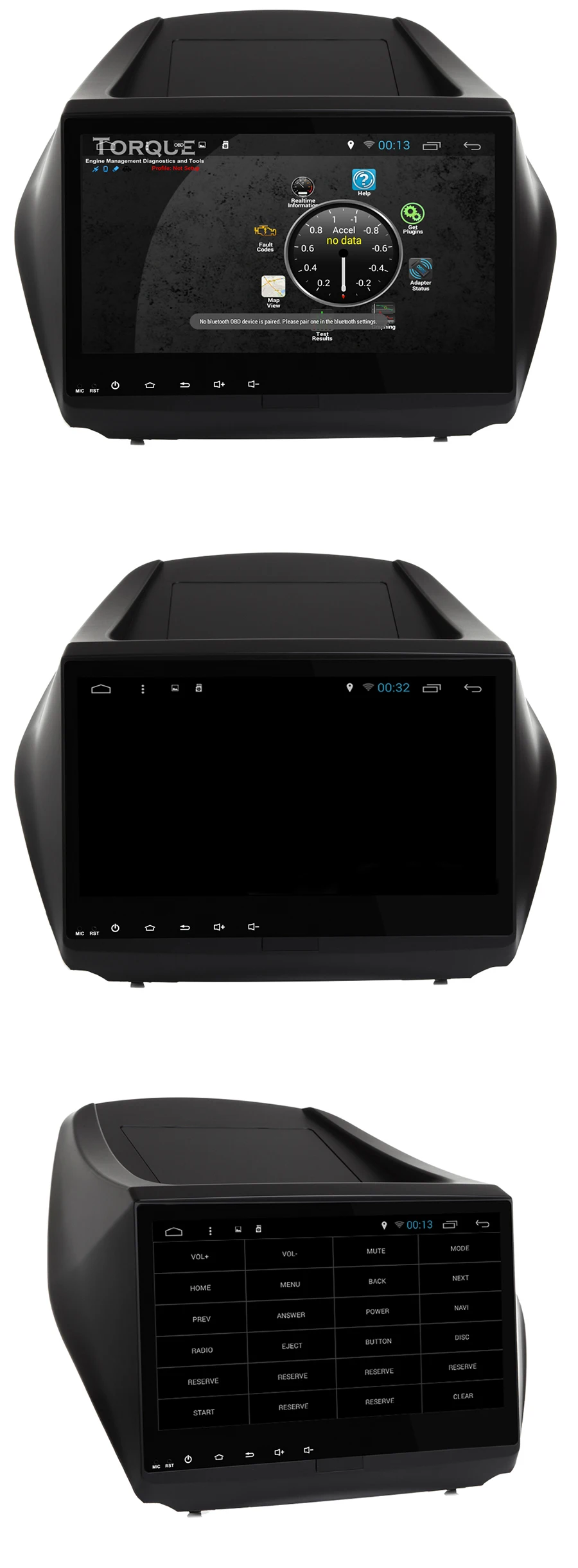 Perfect Touch Screen For Hyundai Tucson IX35 2009-2015 Android 7.1 Quad core Car Stereo Radio  GPS Navigation Multimedia Player 2