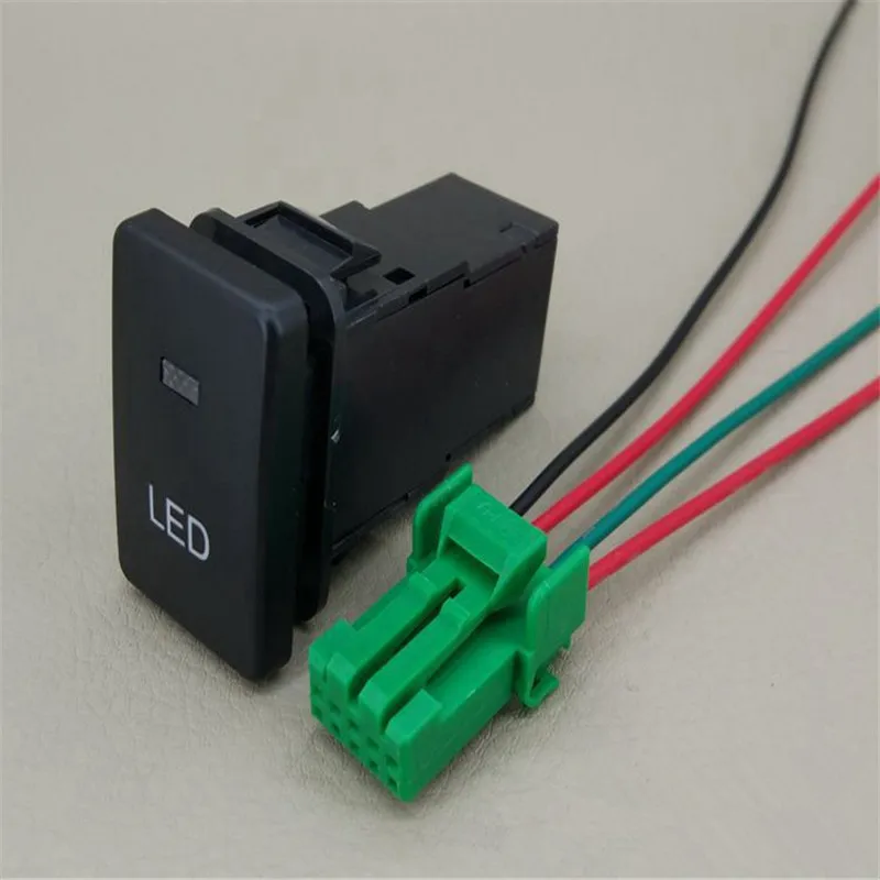 LARATH For Lexus GX400 trunk switch in black & LED switches & radar