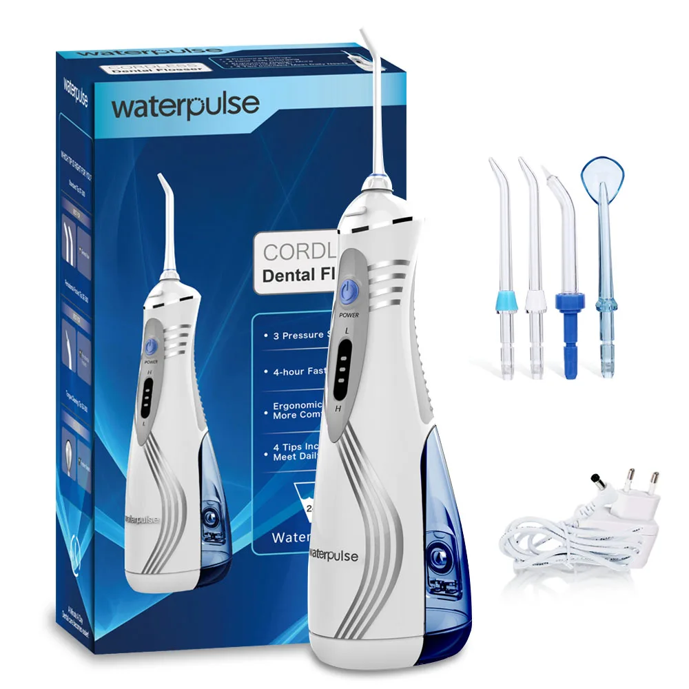 

Waterpulse V400P Power 240ml Dental Water Flosser Irrigator Dental Oral Care Teeth Cleaner Oral Irrigator Floss Water Jet