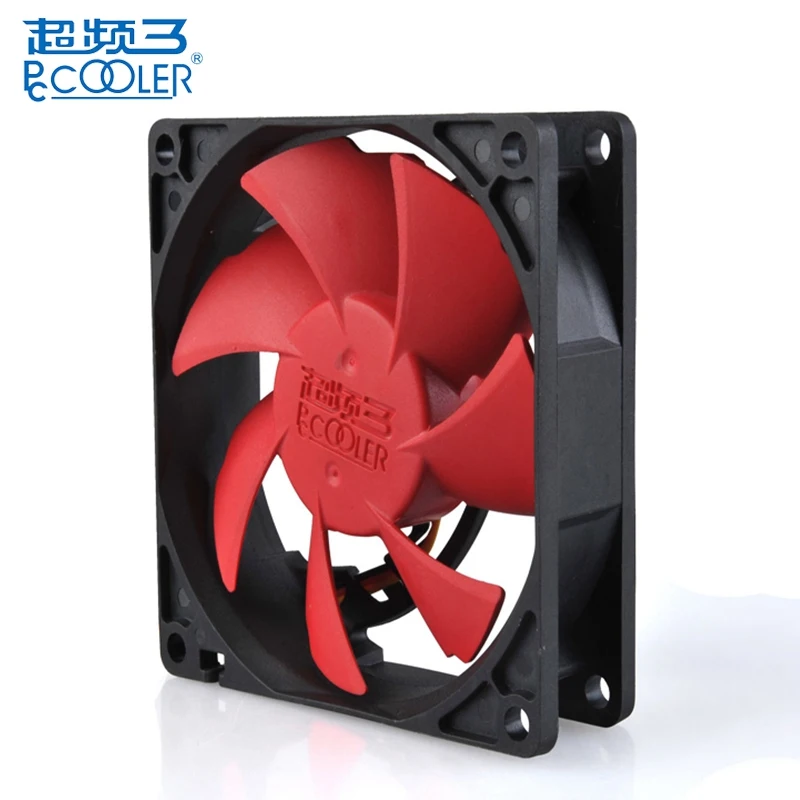 PCCOOLER F85 80 мм Ультра тихий охлаждающий вентилятор для компьютера корпус кулер