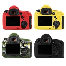 Мягкая силиконовая резина Камера тела защитный чехол кожи для Canon 5D4 5D Mark IV DSLR Камера сумка Защитная крышка