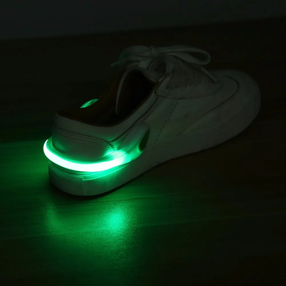 5 Colors Outdoor Sport Safety LED Shoes Light Night Running Walking