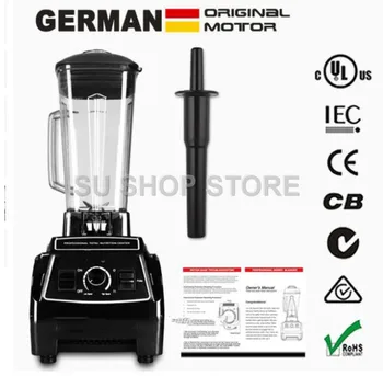 

110V/220V GERMAN Original Motor 3HP BPA FREE commercial smoothies power food mixer juicer electric food processor professional