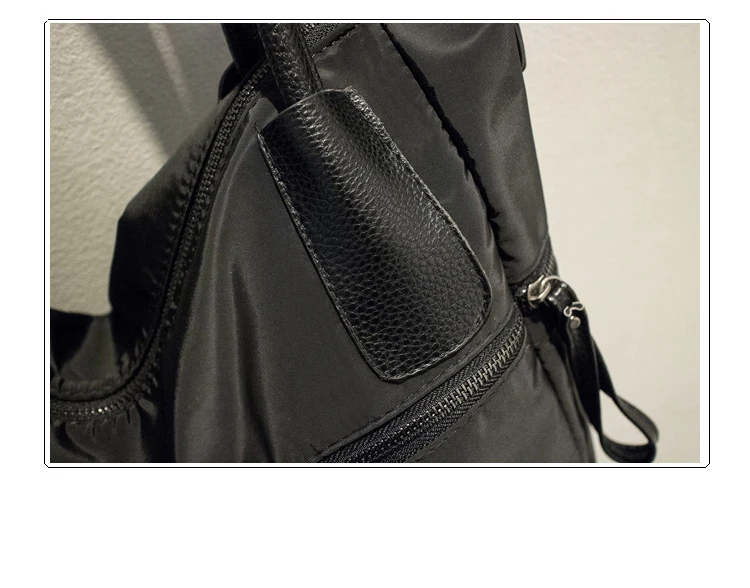 Нейлоновая Водонепроницаемая женская сумка с одним ремнем на плечо, модные женские сумки-мессенджеры