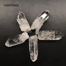 Прямая поставка прозрачный образец кристалла кварца Рейки Исцеление