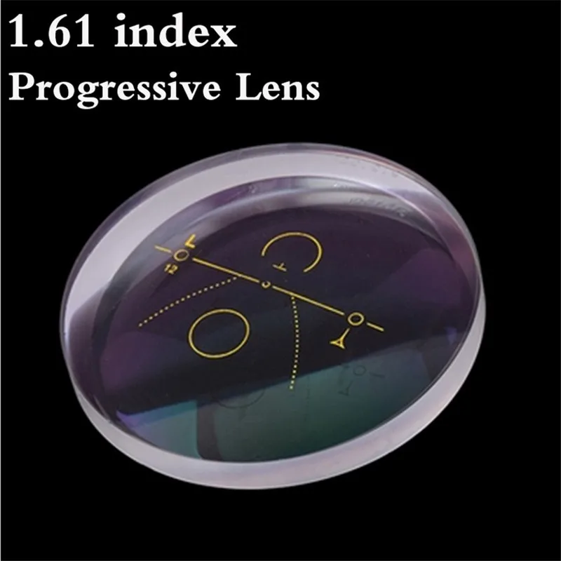 

1.61 asp inner free form progressive lens optical lenses reading writing wide vision thin prescription free shipping bifocal