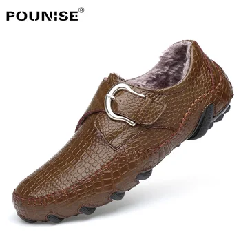 

Genuine Leather Shoes Men loafer Shoes Mens Shoes Casual High Quality Luxury Shoes Moccasins Men Driving Zapatos De Hombre 39-47