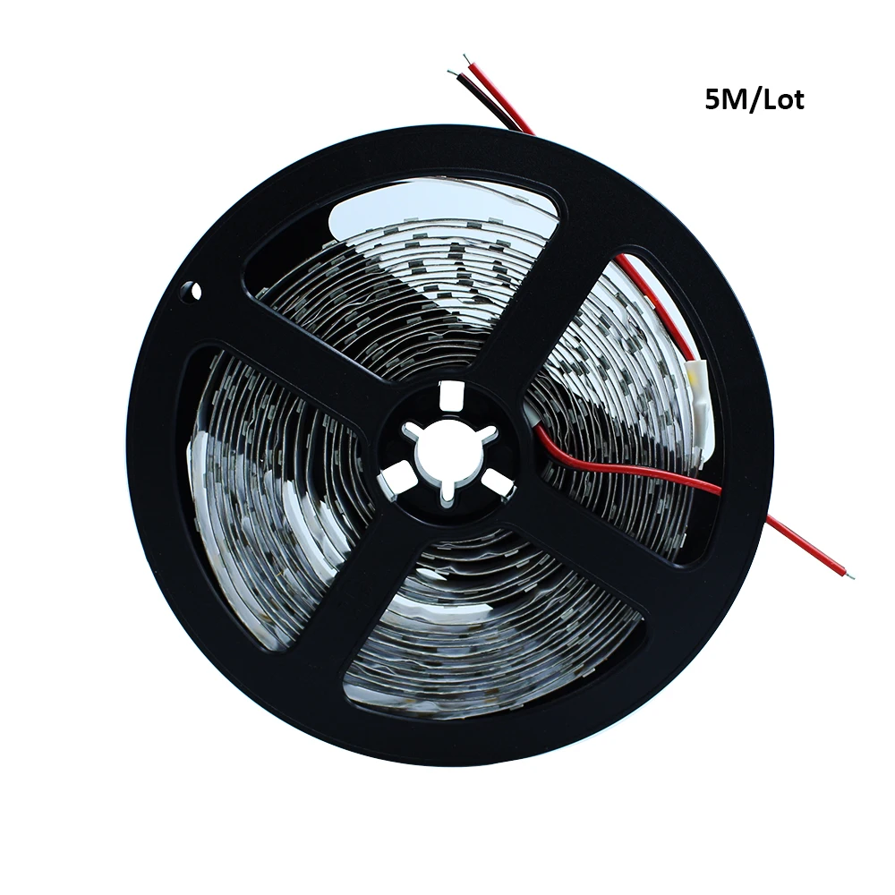 12 В 12 В 5 м Светодиодная лента светильник 5630 300 светодиодный гибкий 5730 бар светильник высокой яркости не водонепроницаемый домашний декор