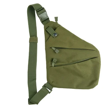 

Waterproof Nylon Bags Compact Single Shoulder Bags For Male Messenger Bag Right / Left Direction For Outdoor Sport