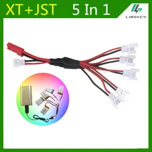 Bateria lipo kabel ładujący XH wtyczka 5 w 1 kabel do ładowarki do Syma X5C X5SW MJXRC X705C Udi X705C rc zabawka