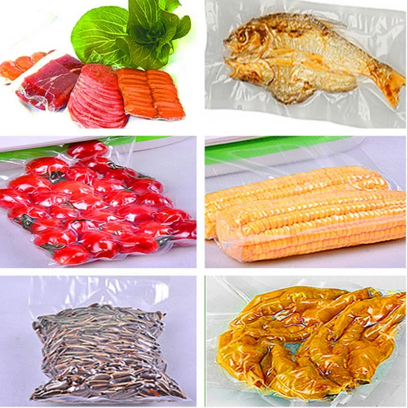 Вакуумные пищевые пакеты для кухни вакуумного хранения упаковки 11 размеров