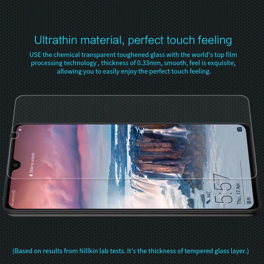 Huawei P30 Защитное стекло для экрана Nillkin 9H жесткий H Plus Pro прозрачное Защитное стекло для huawei P30 облегченное закаленное стекло