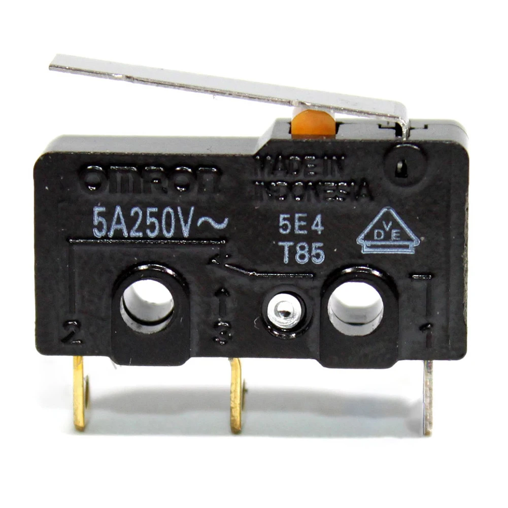 

5Pcs Lever 3D Printer Parts Terminals End Stop Limit Micro Switch Normal Close Accessories Mini Button Fretting For SS-5GL 3P