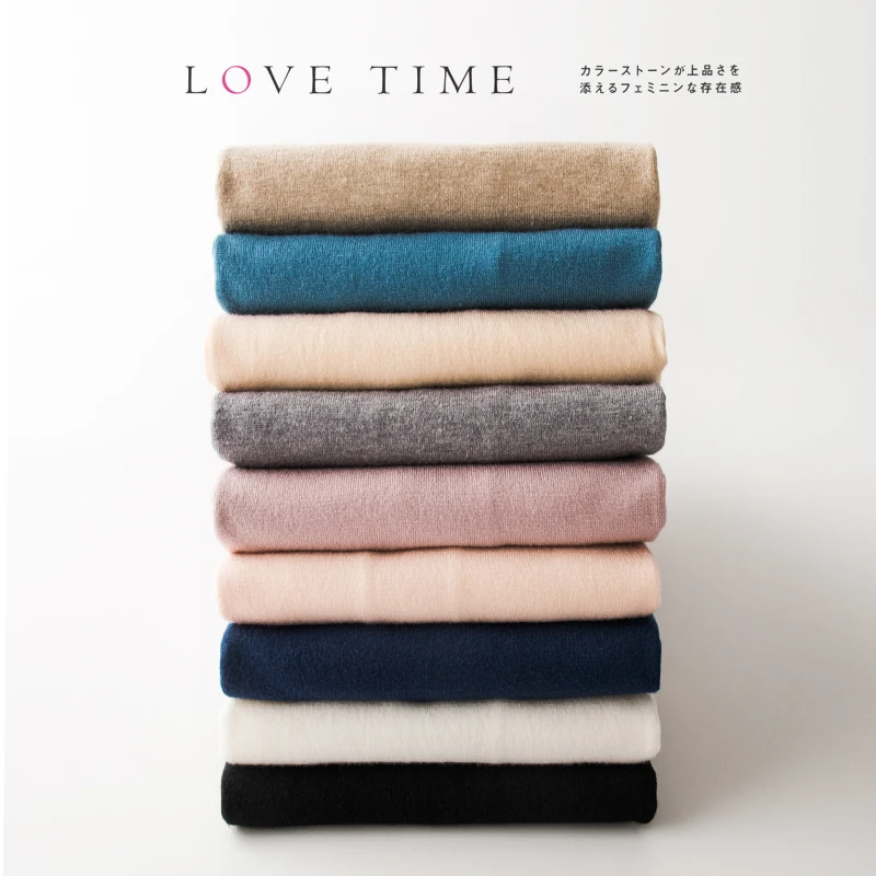 2019 Women Casual Solid Cashmere Sweaters for Winter Long Sleeve Crew Neck Knitwear Plus Size Autumn Knitted Sweaters Pullover