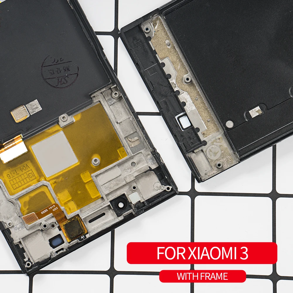 Оригинальный ЖК дисплей для XIAOMI Mi3 сменный сенсорный экран 5 дюймов WCDMA Xiaomi Mi 3