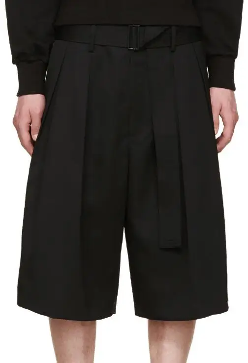 27-44 г. летняя Мужская Новая мода для мужчин и wo мужчин с тем же пунктом три-di мужчины sional плиссированные широкие брюки