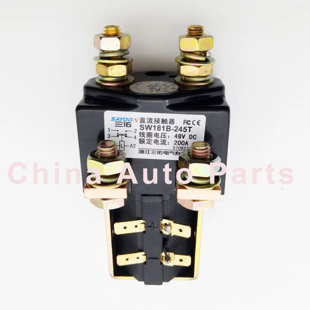 

For Albright Contactor SW181B-245T for electric forklift 48V DC 200A B4SW24