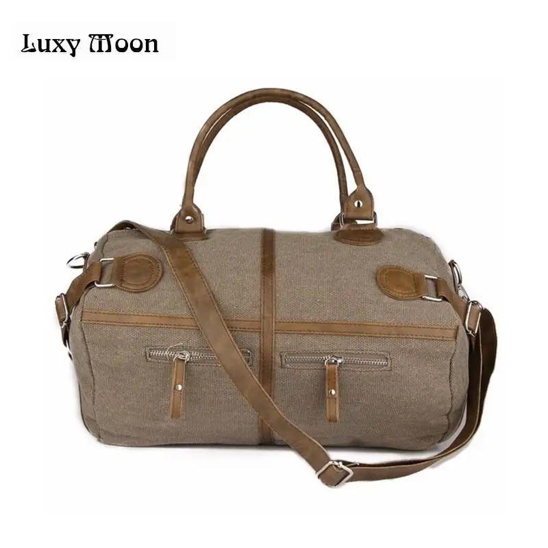 Luxy Moon Повседневная сумка на плечо Холщовая Сумка женская тоут ручная цвета хаки