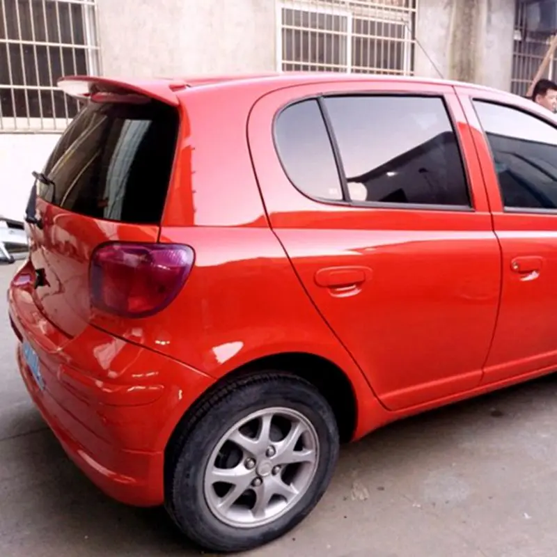 Используется для toyota vitz спойлер yaris/vitz с подсветкой высокого качества ABS Материал