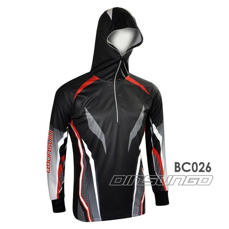 hooded sun protection shirt