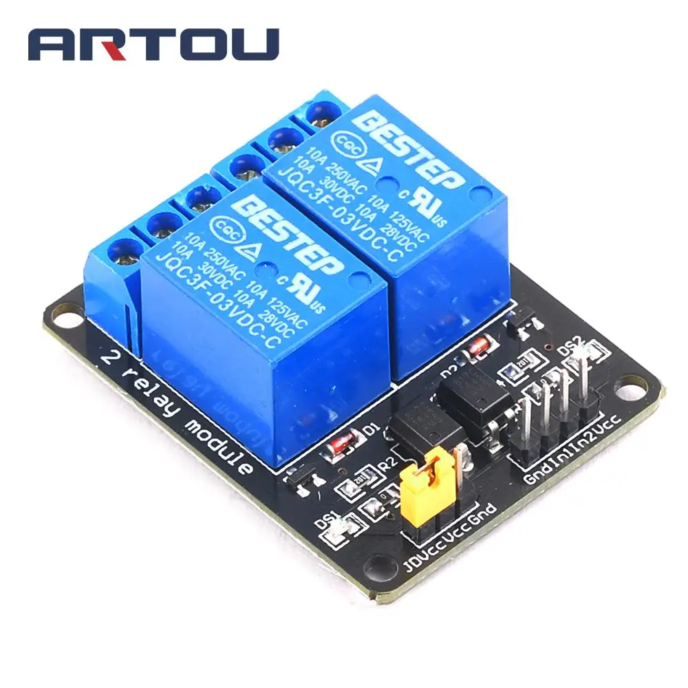 NOYITO Modulo Relè 2 Canali 30A 24V – Trigger Alto/basso Con Accoppiatore Ottico Per PLC E Automazione