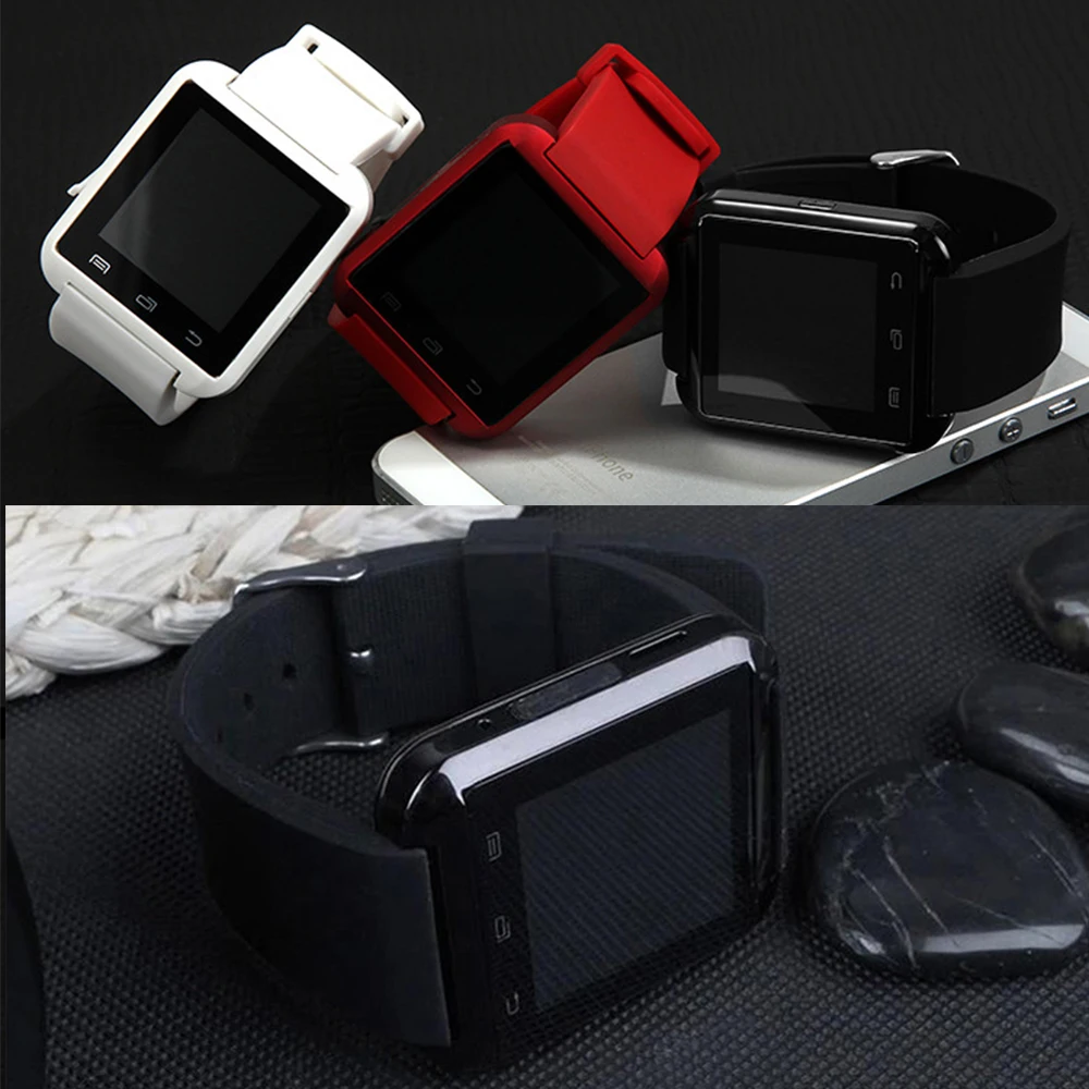 New U8 bluetooth smart watch phone Watches sync mobilephone calling ID SMS Pedometer Sports wristband device Fashion smartwatch