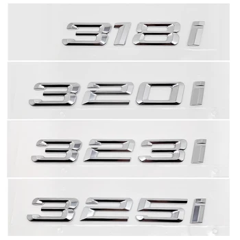 

Car Rear Trunk Decoration For BMW Sticker Metal or Chrome Number Letters 318i 320i 323i 325i For BMW 3 Series E36 E46 F30 F31