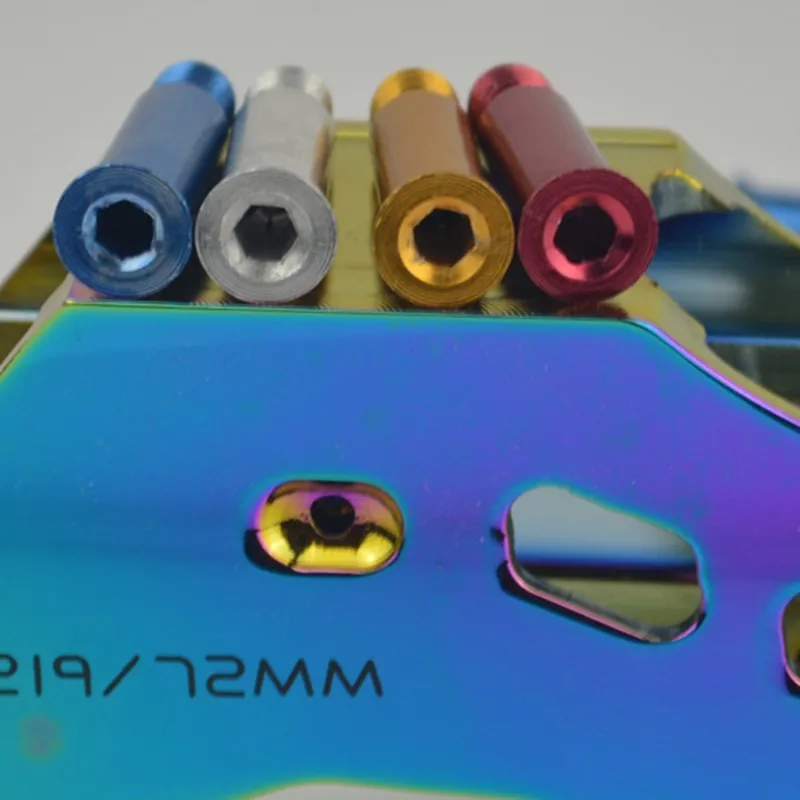 34 ملليمتر مضمنة سرعة التزلج عجلة البراغي تعرج المحور رمح