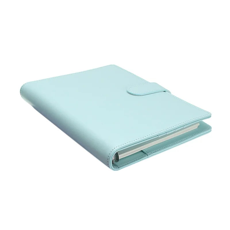 

A5 Planner Agenda pu Loose Leaf Weekly Monthly Journal Diary Notebook, Blue planner bullet journal agenda diary sketchbook cua#8