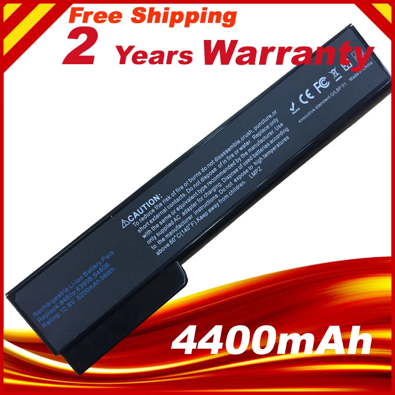 Аккумулятор для ноутбука HP ProBook 6360b 6460b 6465b 6470b 6475b 6560b 6565b 6570b|battery for hp|laptop battery hplaptop |