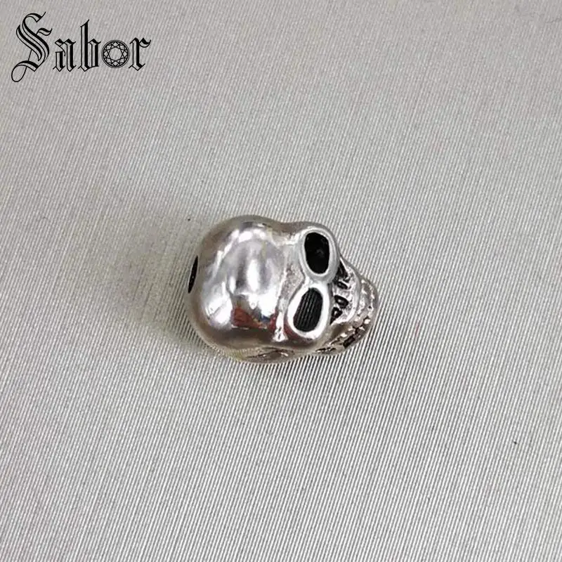 Череп герой бисера 0 6 см подходит браслет и ожерелье из ювелирные изделия клуб