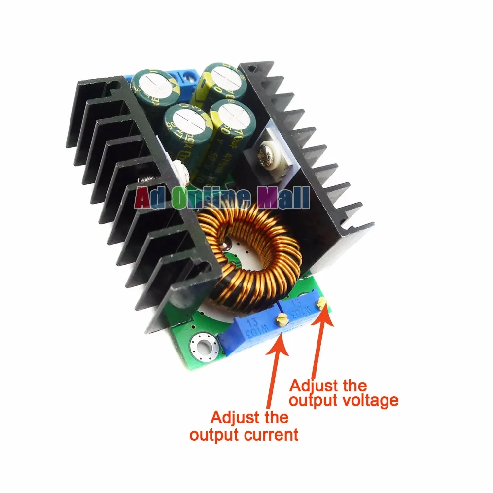 DC CC C D CV 9A 300W понижающий модуль питания 5 40 В до 1 2 35 в преобразователь|buck converter|power