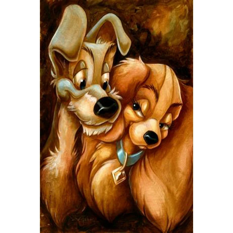 

YIKEE diamond painting A male bitch,diamond painting square diamonds,diamond painting square rhinestones K938
