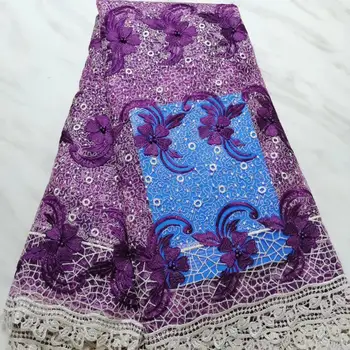 

Cassiel French Tulle Embroidered Lace African Laces Fabrics 2019 High Quality Nigerian Beaded Net Wedding Dress Lace Fabric