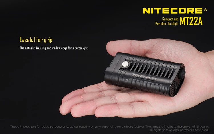 2017 Новый NITECORE MT22A 260 люмен CREE XP-G2 (S3) светодиодный свет Вес Палм-Размер Портативный фонарик 2AA батареи Бесплатная доставка