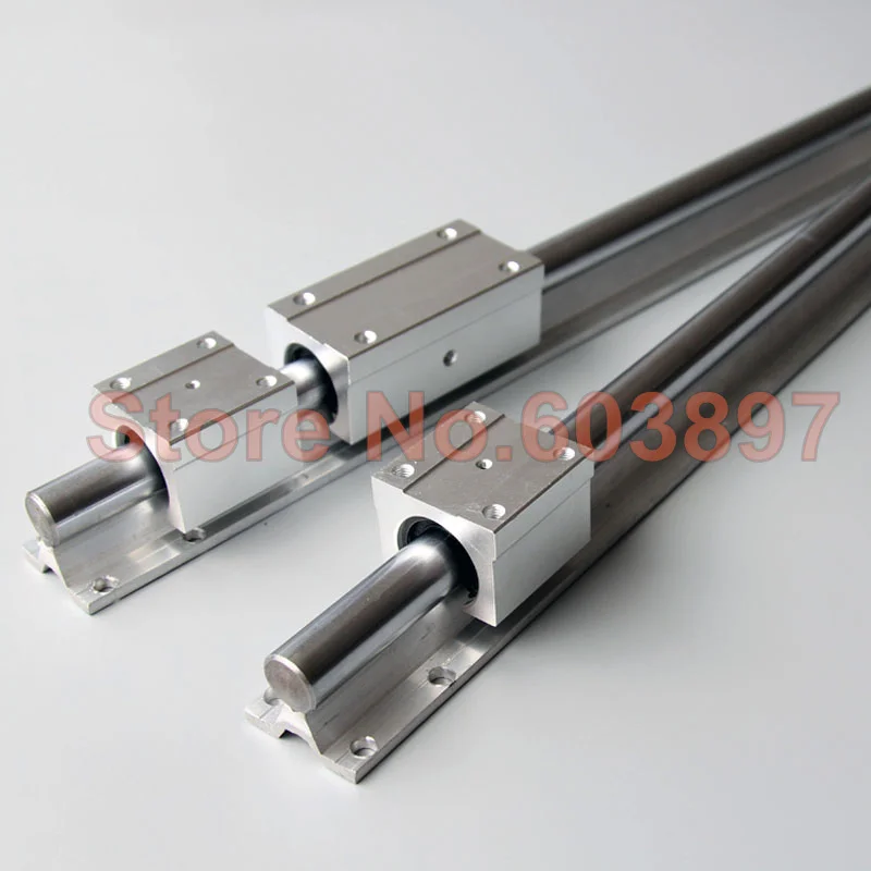 Cnc часть для Kossel Mini 2 шт. Sbr16 L 1500 мм линейные рельсы 4 Sbr16uu Motion|Линейные направляющие|