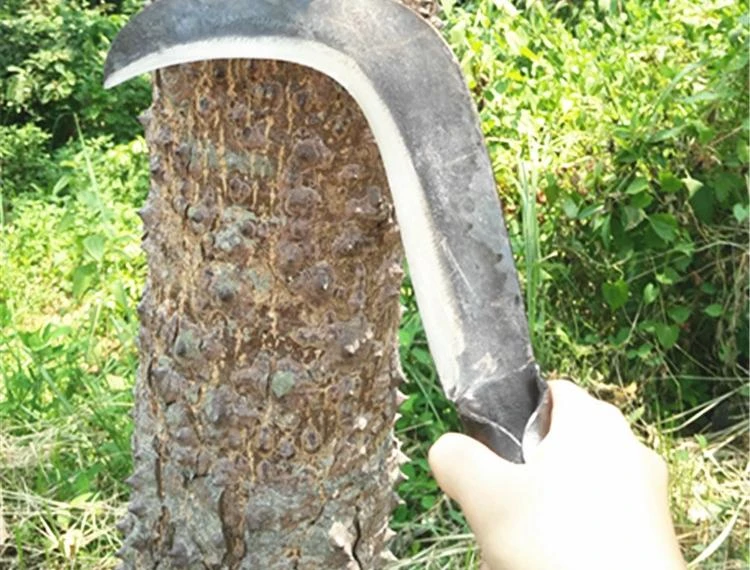 無料オープンミルファームが鎌刃芝刈り機の刃のマチェーテナイフ除草バネ鋼ドロップ鍛造ガーデンツール Knife Multi Tool Tool Jacketknife Forges Aliexpress