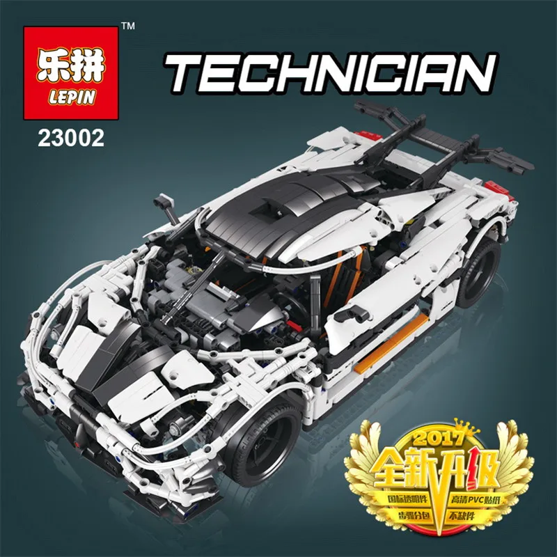 

lepin 23002 Technic Series Race Car children bricks 42056 model building kits blocks toys for boys Christmas birthday gifts