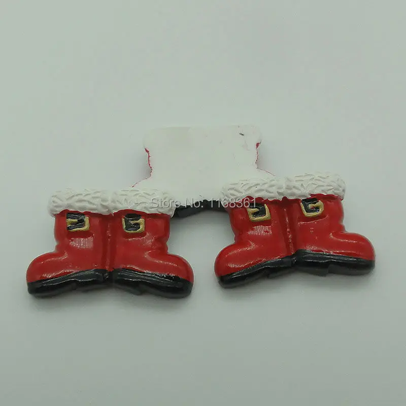 1pcs/lot resin flat back Halloween black ghost 28mm Cabochons Hair Bow Center DIY Christmas decration C119-2