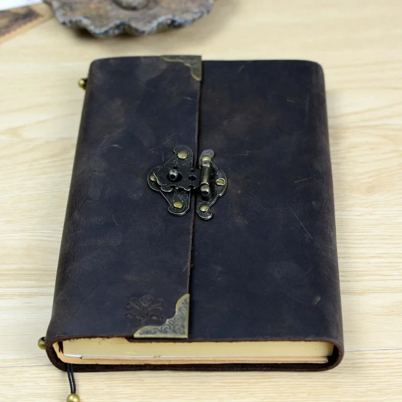 Vintage Leather Bound Journal 7