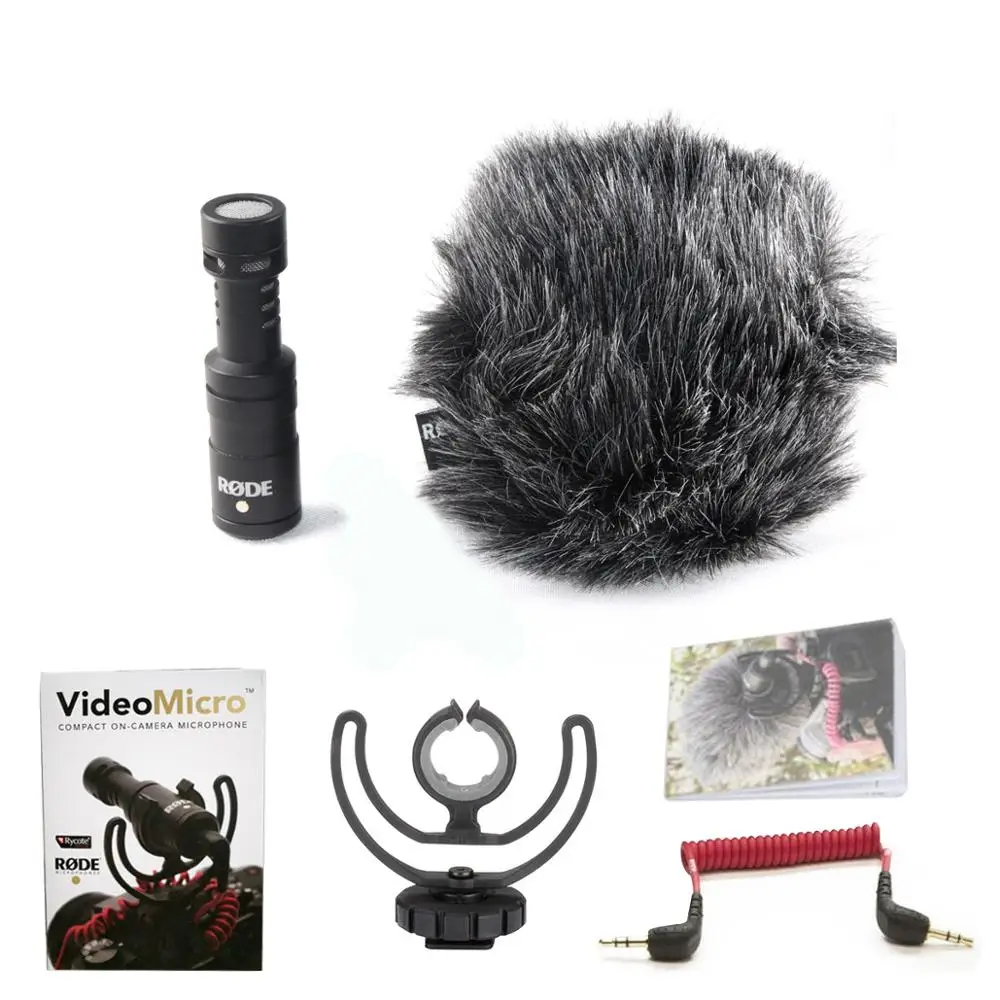 Rode VideoMicro Микрофон Суперкомпактный направленный микрофон для Canon Nikon Камеры iPhone 6